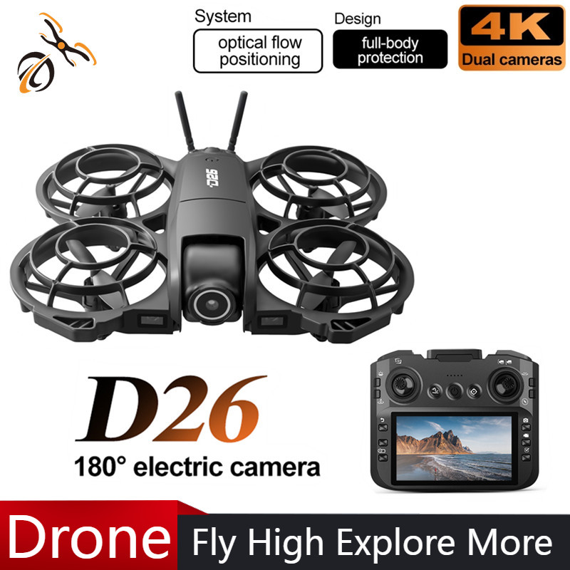 Drone Gimbal 2 Axis - D26 Drone 4K Hava Çekimi HD
