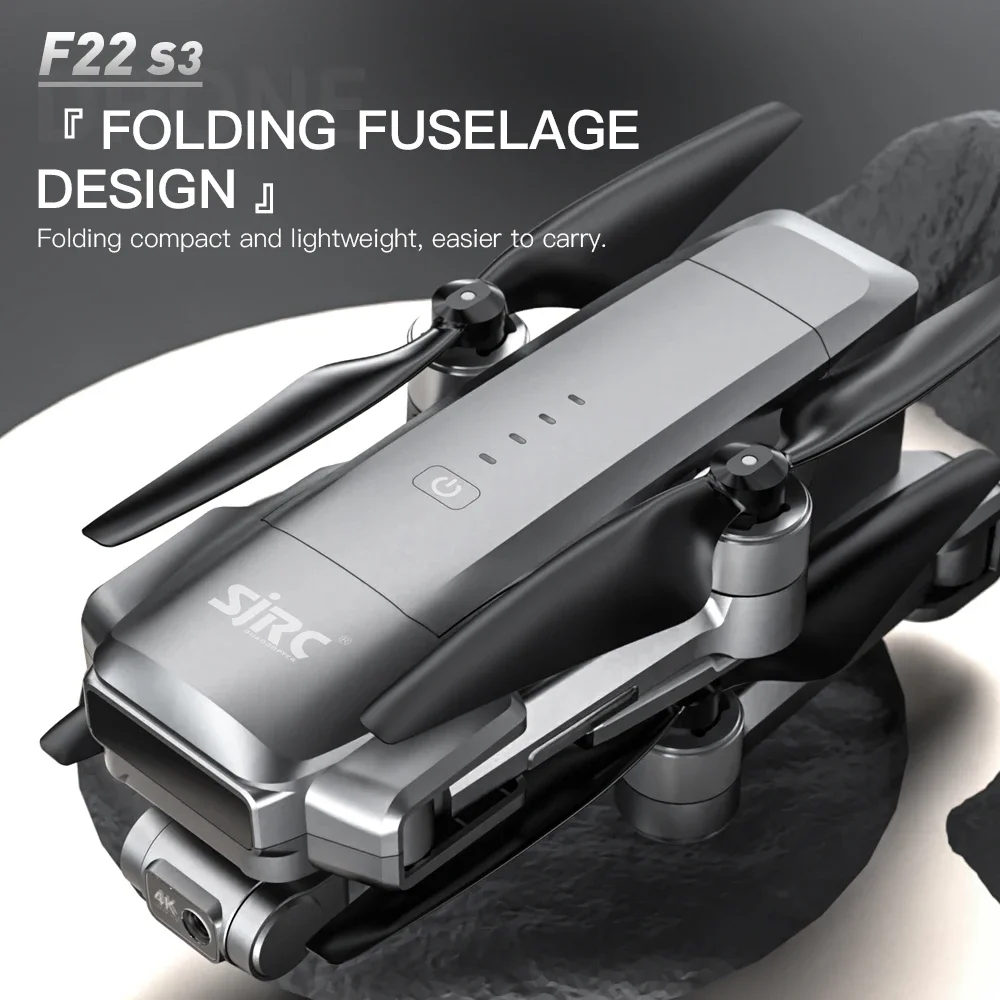 Drone Gimbal 3 Axis - SJRC F22 S3 pro Katlanabilir RC