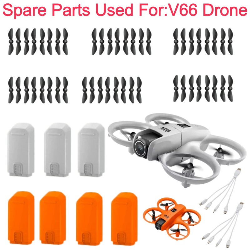 Drone Gimbal Brushless - V66 Akıllı Engellerden Kaçınma RC Drone