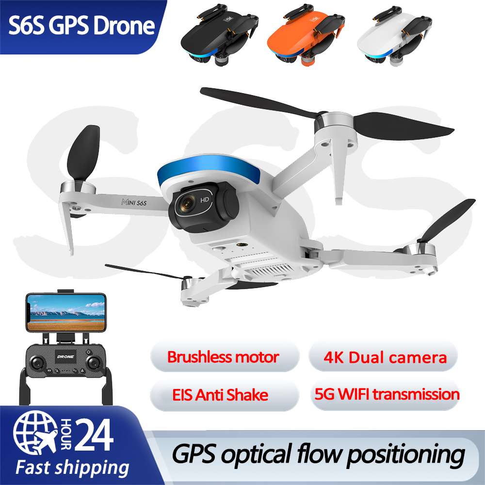 Drone Gimbal 2 Axis - S6S GPS Optik Akış Konumlandırma Drone