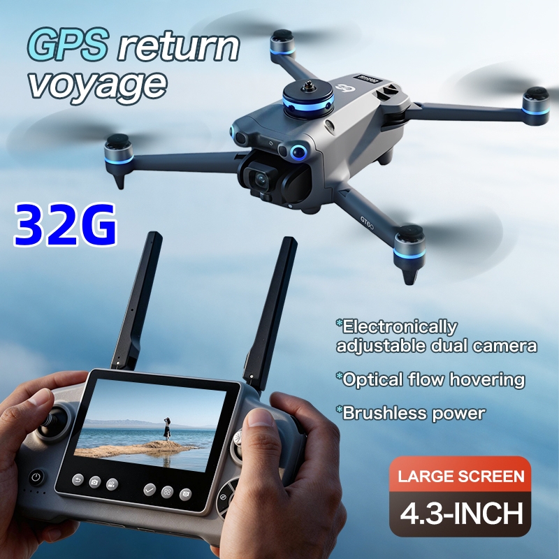Fırçasız 4K Çift Kameralı Prof - Drone Gimbal 2 Axis incelemesi ve fiyatı
