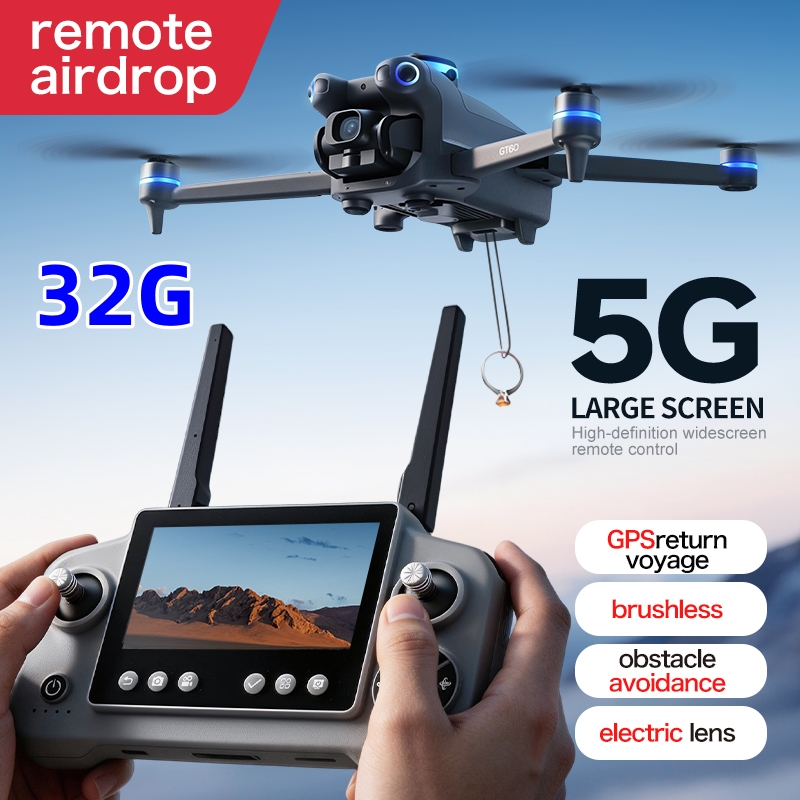 Fırçasız 4K Çift Kameralı Prof - Drone Gimbal 2 Axis incelemesi ve fiyatı
