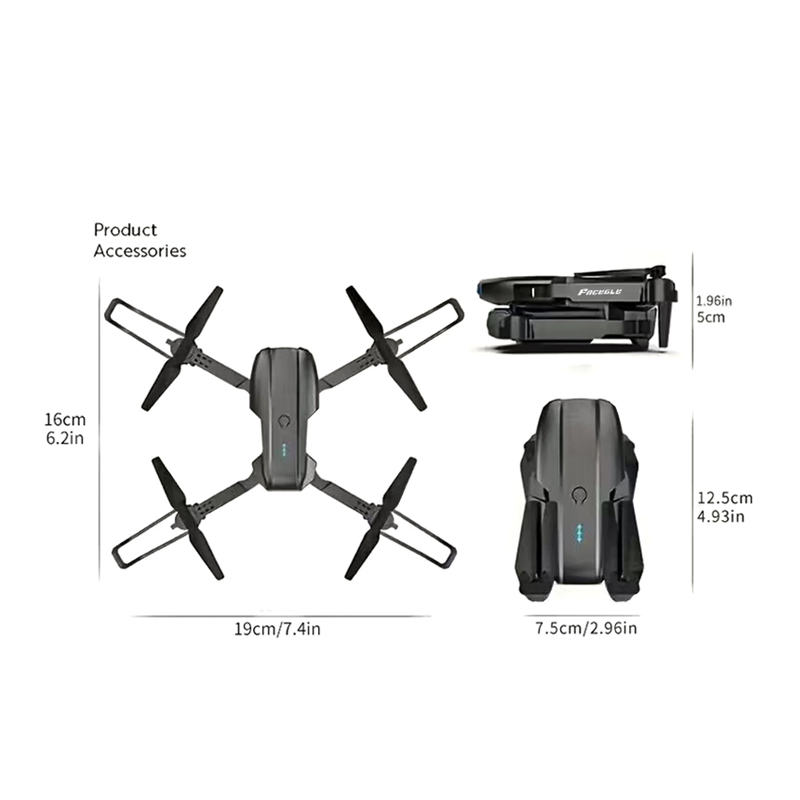 FACEGLE UAV E99 Nova RC Drone  - Drone Gimbal Brushless incelemesi ve fiyatı