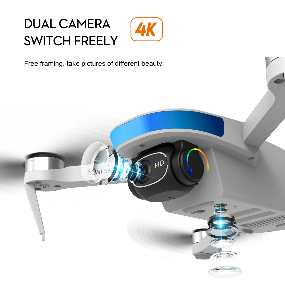 S6S GPS Optik Akış Konumlandır - Drone Gimbal 2 Axis incelemesi ve fiyatı