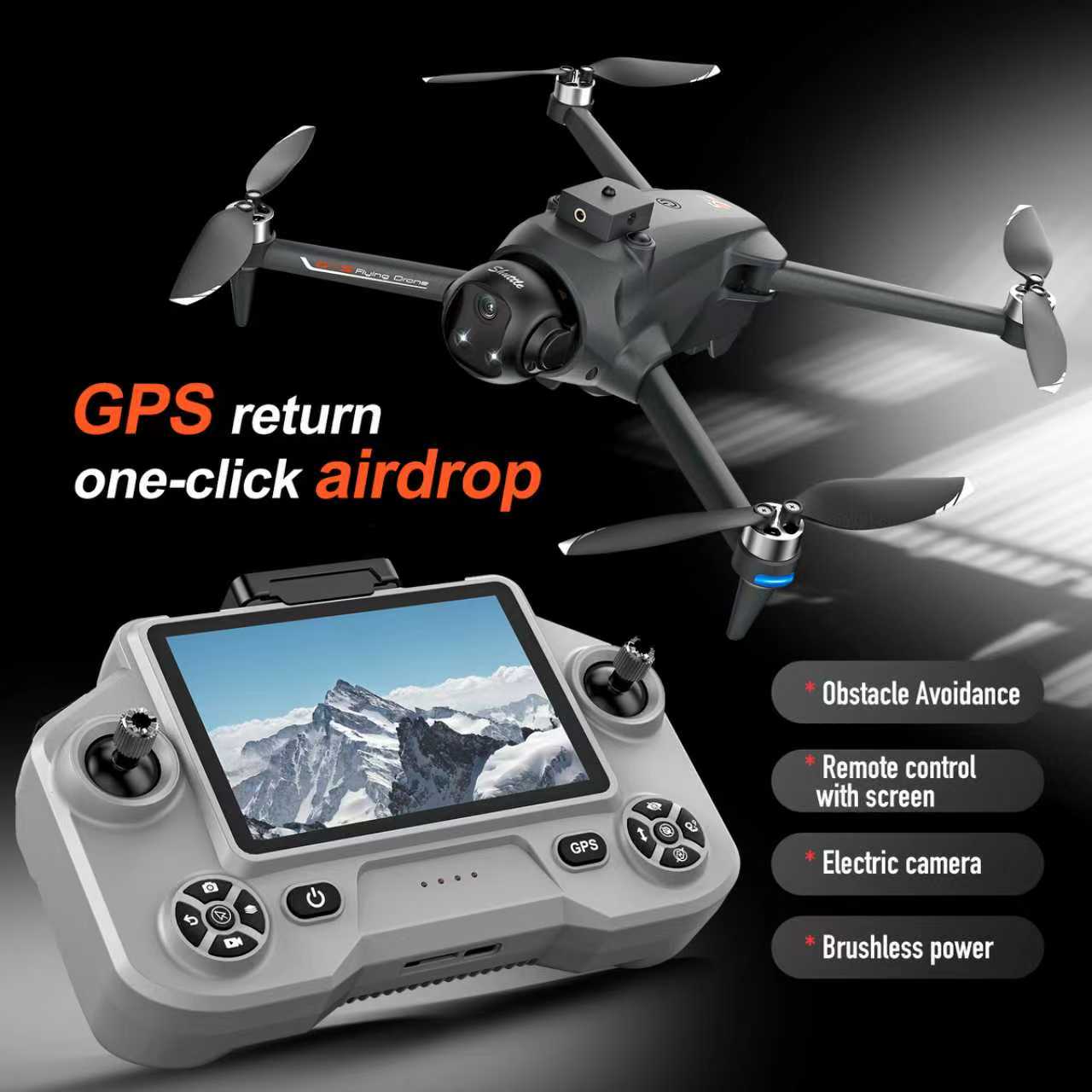 YL059 FPV GPS Quadcopter Drone - Drone Gimbal 2 Axis incelemesi ve fiyatı