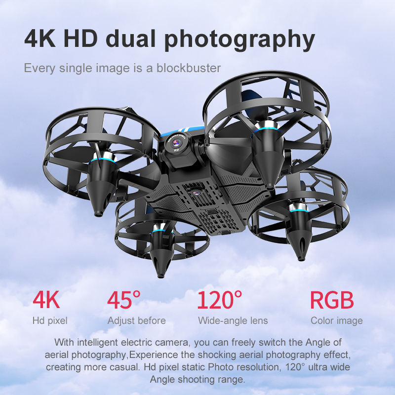 YENI Mini Drone 812PRO meslek  - Drone Gimbal 2 Axis incelemesi ve fiyatı