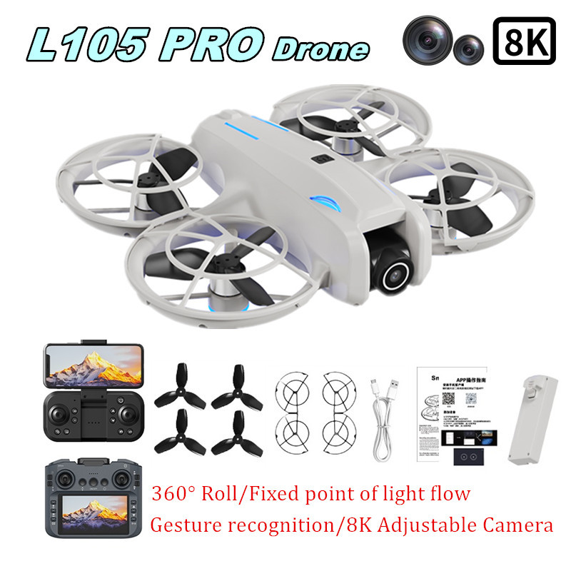 L105 PRO Drone Duel 8k Lens Ta - Drone Gimbal Brushless incelemesi ve fiyatı